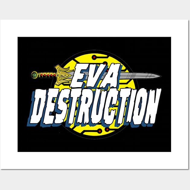 Eva Destruction Logo Wall Art by Blue Moon Comics Group